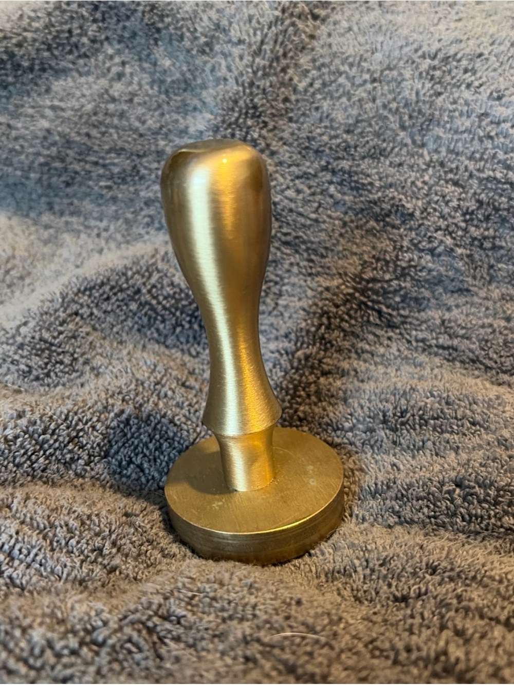 Brass Coffee Tamper - Gold Finish